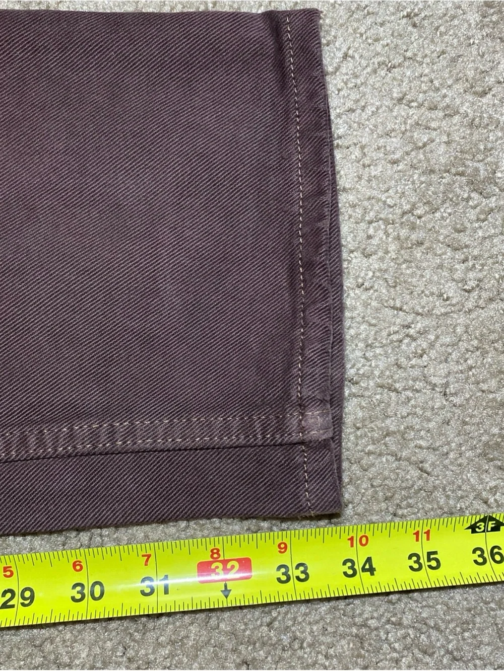 1993 Levi's 505 Regular Fit Jeans Men's 33x34 Red Tab Brown Jean Western Vintage